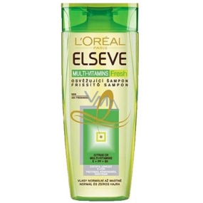 Loreal Paris Elseve Multi-Vitamins Fresh osvěžující šampon 250 ml