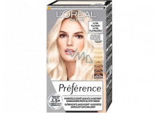 Loreal Paris Préférence Extreme Platinum extrémně zesvětlující barva na vlasy s péčí proti rezavým tónům