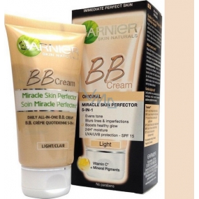 Garnier Skin Naturals Miracle Skin Perfector 5v1 BB cream velmi světlá pleť 50 ml