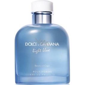Dolce & Gabbana Light Blue Beauty of Capri toaletní voda pro muže 125 ml Tester
