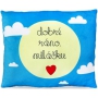 Albi Humorný polštář velký Dobré ráno/Dobrou noc 36 cm × 30 cm