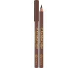 Dermacol 12h True Colour Eyeliner dřevěná tužka na oči 04 Light brown 2 g