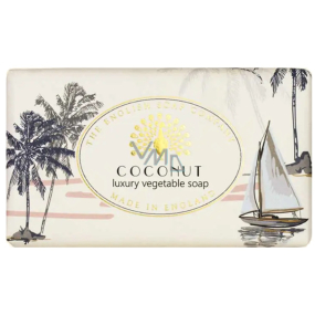 English Soap Kokosový ořech přírodní parfémované mýdlo s bambuckým máslem 190 g