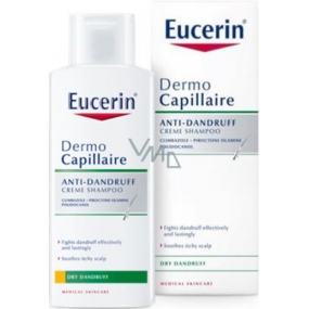 Eucerin DermoCapillaire šampon proti suchým lupům 2 x 250 ml, duopack