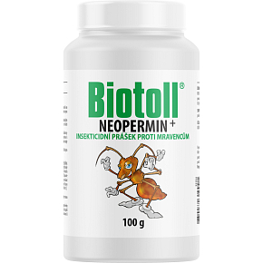 Biotoll Neopermin prášek proti mravencům, 100 g