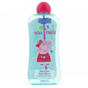 Peppa Pig - Prasátko Pepa koupelový a sprchový gel bublinkový s bublifukem pro děti 200 ml