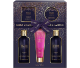 Baylis & Harding Moruše mycí gel 300 ml + sprchový krém 300 ml + mléko na tělo a ruce 130 ml + jemné mýdlo 150 g + tělové máslo 100 ml, kosmetická sada pro ženy