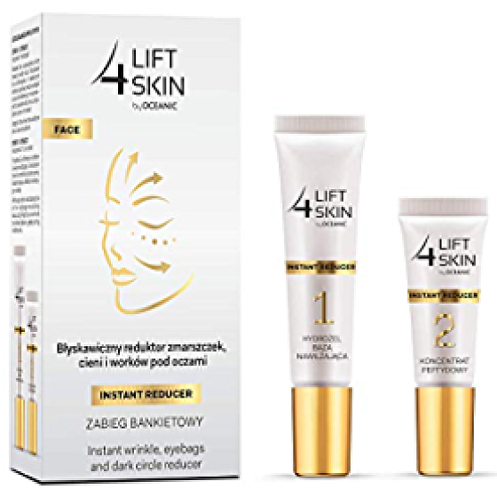 Oceanic Lift4Skin okamžitý reduktor vrásek, kruhů a váčků pod očima 10 ml/5 ml