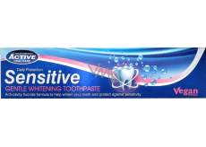 Beauty Formulas Daily Protection Sensitive Gentle Whitening bělicí zubní pasta pro citlivé zuby 100 ml