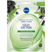 Nivea Skin Detox detoxikační textilní pleťová maska 1 kus