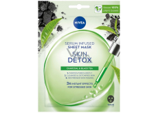 Nivea Skin Detox detoxikační textilní pleťová maska 1 kus