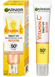 Garnier Vitamin C UV SPF50+ Glow denní rozjasňující krém 40 ml