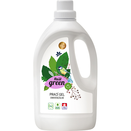 Real Green Clean prací gel, 42 praní, 1,5 l
