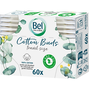 Bel Cotton vatové tyčinky cestovní 60 ks