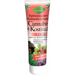 BIO BIONE Cannabis Bylinný balzám FORTE 200 ml