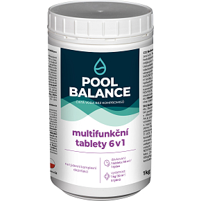 Multifunkční tablety POOL Balance 6v1, 1 kg Multifunkční tablety POOL Balance 6v1, 1 kg