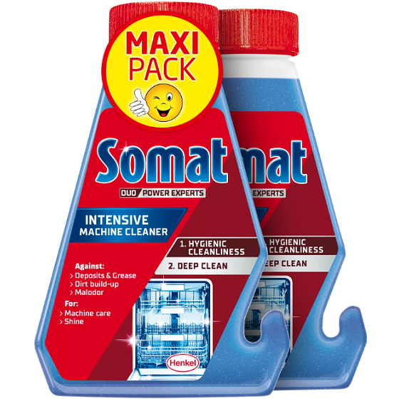 Somat Intensive čistič myčky pro péči o myčku 2 x 250 ml
