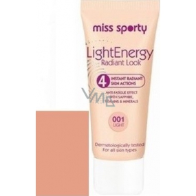 Miss Sporty Light Energy make-up 003 pro normální a suchou pleť 30 ml