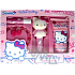 Hello Kitty Flowers Krém 50 ml + balzám na rty 4,5 g 2 kusy + náramek pro dívky dárková sada