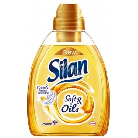 Silan Soft & Oils Care & Precious Perfume Oils Gold avivážní prostředek koncentrát 21 dávek 750 ml
