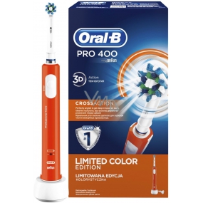 Oral-B Pro 400 CrossAction Orange elektrický zubní kartáček 1 kus