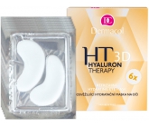 Dermacol Hyaluron Therapy 3D Osvěžující hydratační maska na oči 6 x 6 g