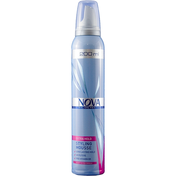 Nova Extra Hold silně tužící pěnové tužidlo 200 ml