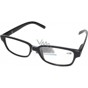 Berkeley Čtecí dioptrické brýle +1,50 plast černé 1 kus MC2125