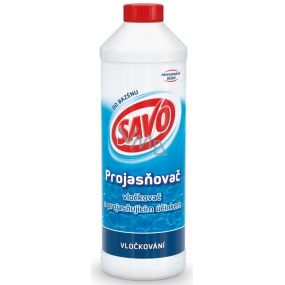 Savo Projasňovač do bazénu vločkovač 900 ml