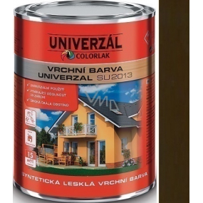 Colorlak Univerzal SU2013 syntetická lesklá vrchní barva Hnědá čokoládová 0,35 l