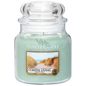 Yankee Candle Coastal Living - Život na pobřeží vonná svíčka Classic střední sklo 411 g