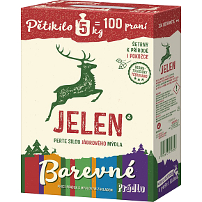 Jelen prací prášek Color, 100 praní, 5 kg