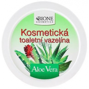 Bione Cosmetics Aloe Vera kosmetická toaletní vazelína 150 ml