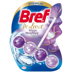 Bref De Luxe Magic Moonflower pevný WC blok pro hygienickou čistotu a svěžest Vaší toalety 50 g