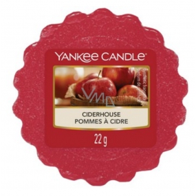 Yankee Candle Ciderhouse - Jablečný mošt vonný vosk do aromalampy 22 g