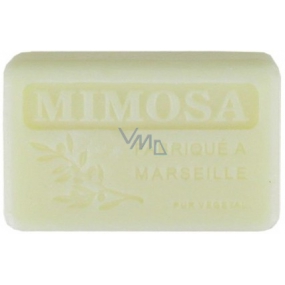 SB. Collection Mimosa přírodní, bio, z Provence, Marseillské mýdlo s bambuckým máslem 125 g