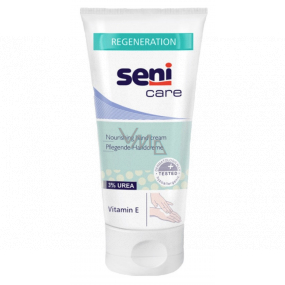 Seni Care Regeneračnící vyživující krém na ruce s 3% Urea 75 ml