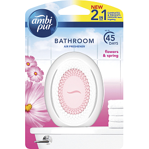 Ambi Pur osvěžovač vzduchu do koupelny Merlion Flower & Spring, 75 ml