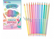 Colorino Pastelky pastel oboustranné 12 kusů / 24barev