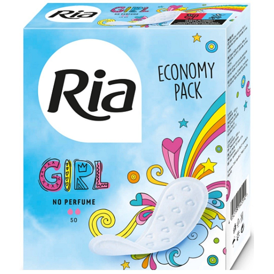 Ria Classic Deo hygienické slipové intimní vložky 50 kusů