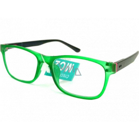 Berkeley Čtecí dioptrické brýle +3,0 plast zelené, černé postranice 1 kus MC2184