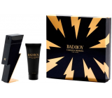 Carolina Herrera Bad Boy toaletní voda pro muže 100 ml + sprchový gel 100 ml, dárková sada pro muže