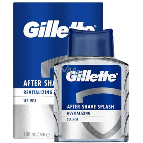 Gillette Revitalizing Sea Mist voda po holení pro muže 100 ml