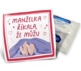Nekupto Vtipný kondom Manželka říkala, že můžu 1 kus