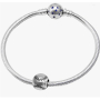 Charm Sterlingové stříbro 925 Miluji Baseball Texas Rangers míč, korálek na náramek sport