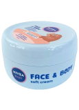 Nivea Baby Soft hydratační krém na obličej a tělo pro děti 200 ml