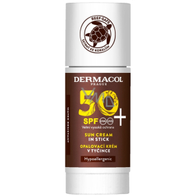 Dermacol Sun SPF50+ hypoalergenní voděodolný tuhý krém v tyčince 24 g