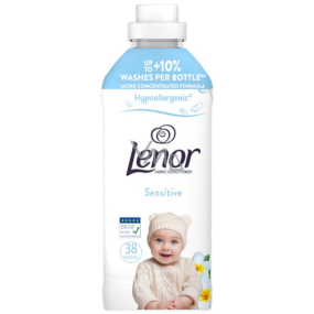 Lenor Sensitive koncentrovaná aviváž pro citlivou pokožku 38 dávek 798 ml