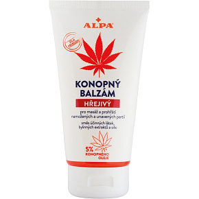 ALPA konopný balzám hřejivý 150 ml ALPA konopný balzám hřejivý 150 ml