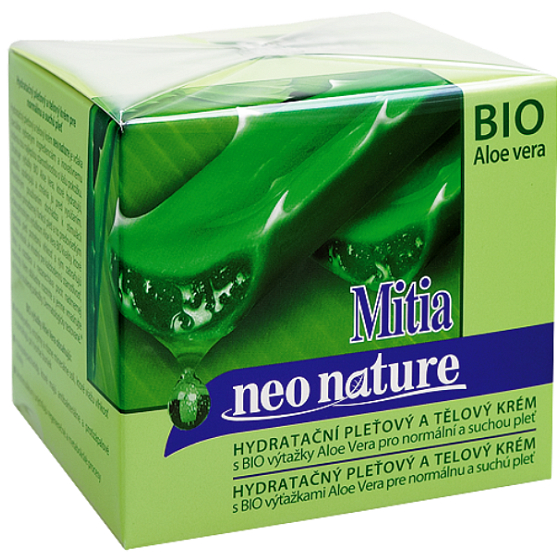 Mitia Bio Aloe Vera hydratační pleťový a tělový krém 250 ml